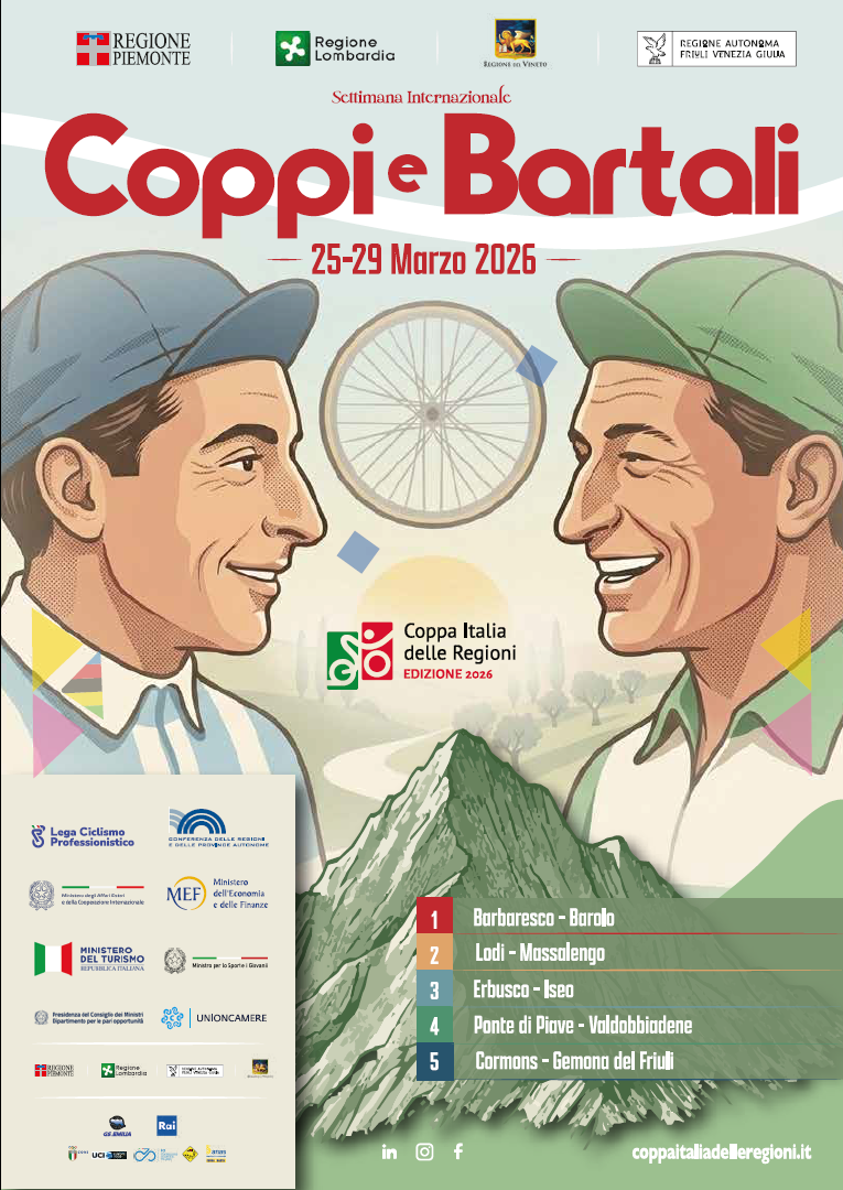 Affiche Coppi e Bartoli